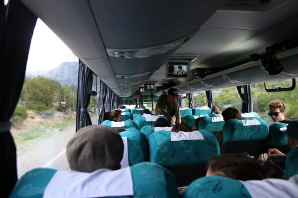 Как доехать до Сочи на автобусе - маршрутный автобус салон